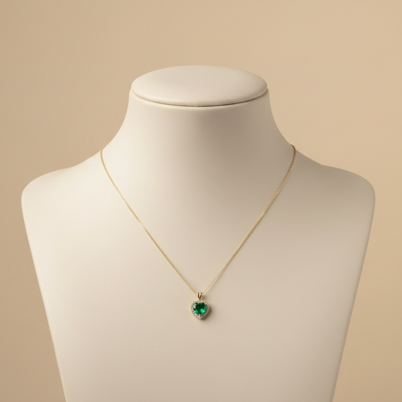 Collar Manelyck En Esmeralda