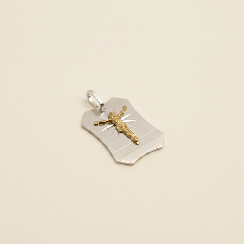 Dije Contrast Oro Plata