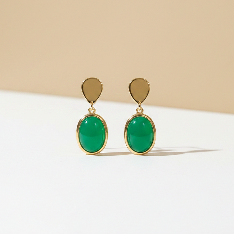 Aretes Piedras Energéticas Alquimia Sagrada