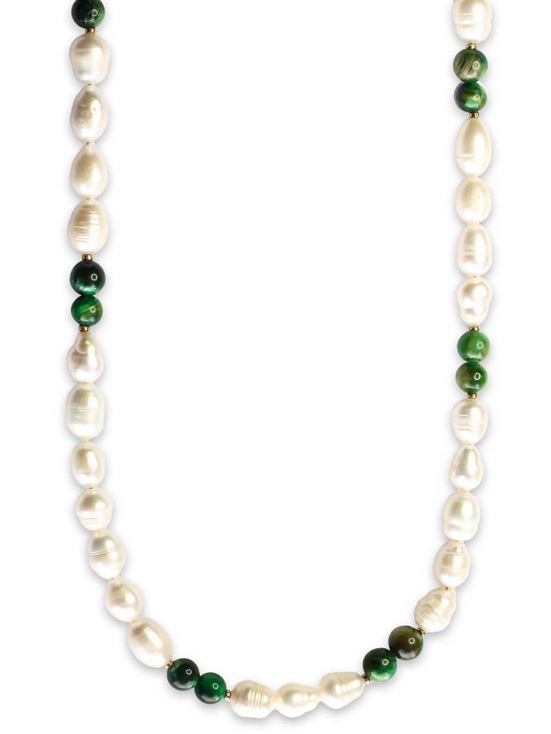 Collar Perla de Rio Verde 7mm