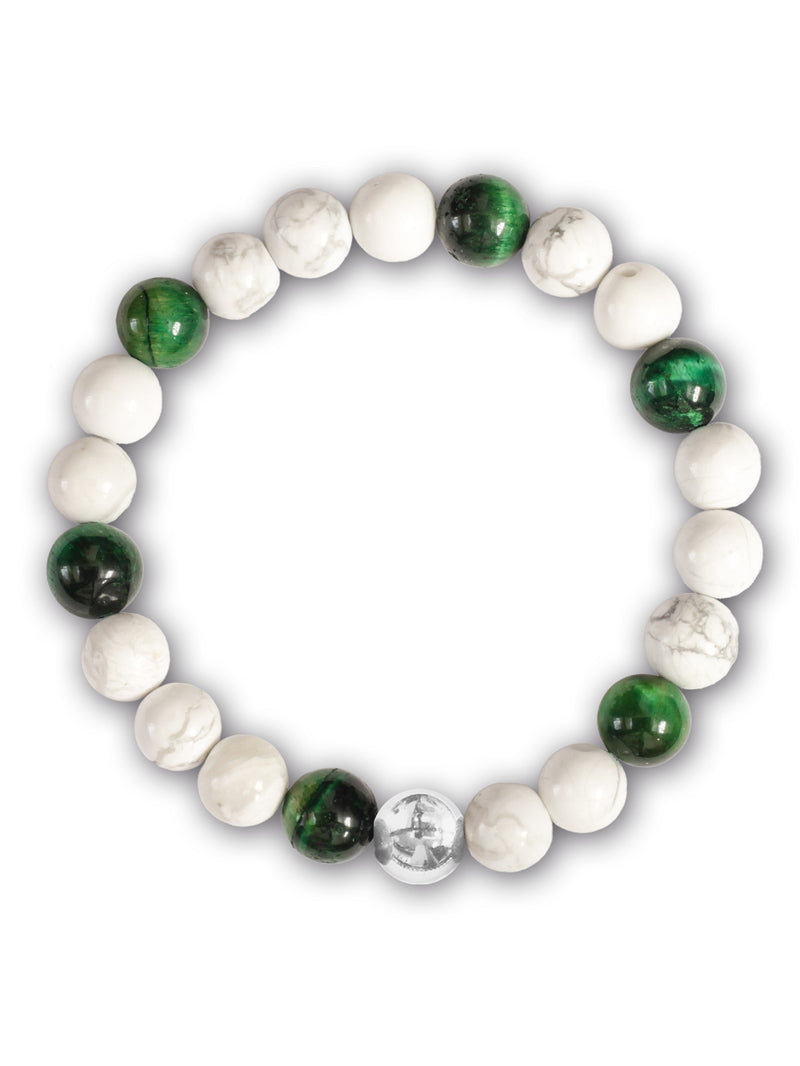 Brazalete Tigre Blanco 8mm