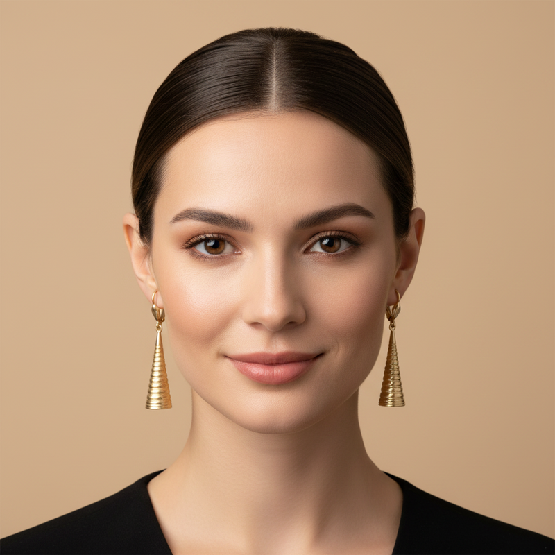 Aretes Prya Oro