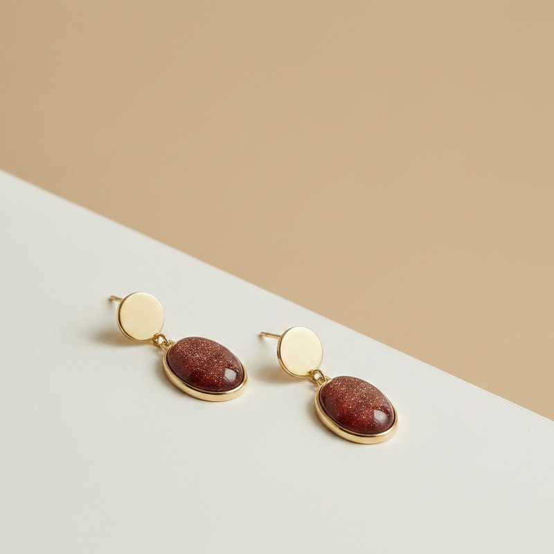 Aretes Piedras Energéticas Alquimia Sagrada