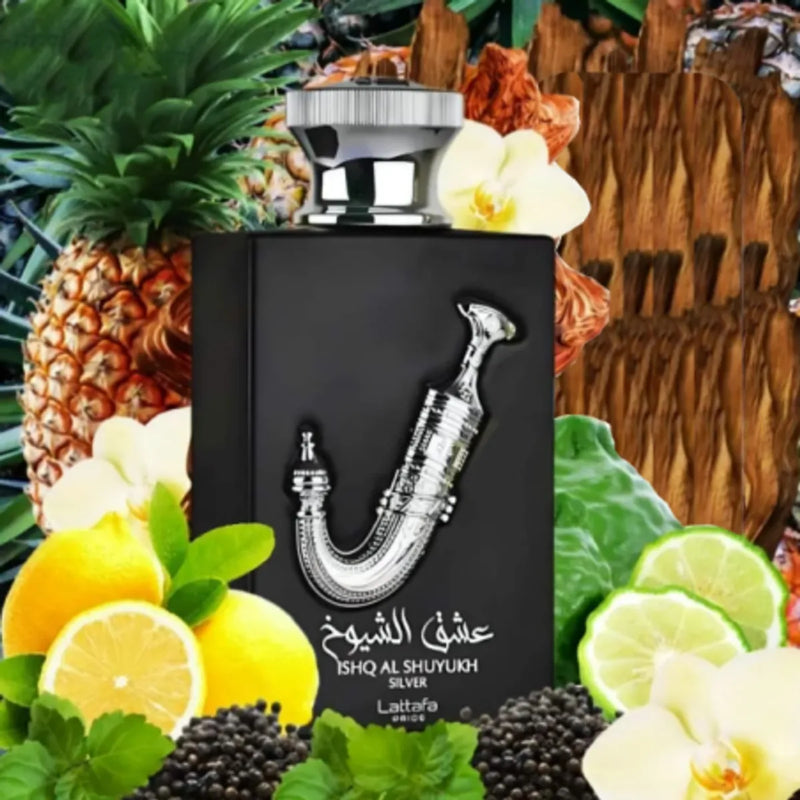 Lattafa Ishq Al Shuyukh Silver Eau De Parfum - 100 ML